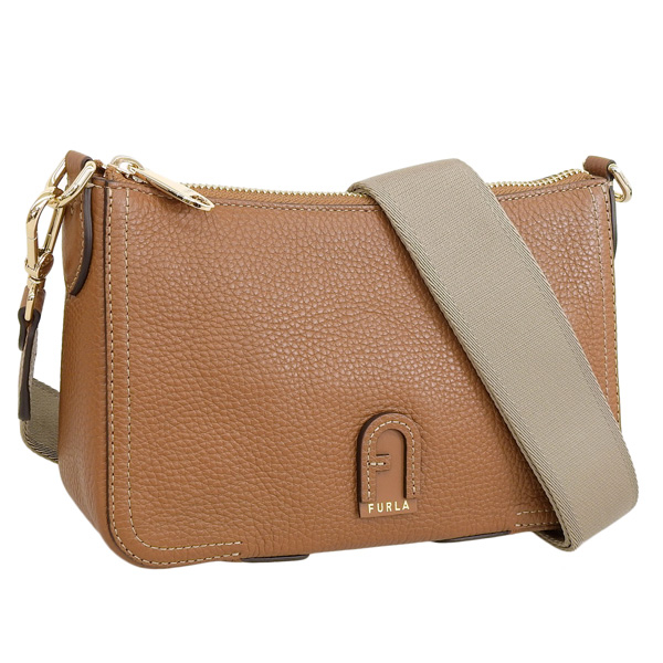 フルラ ショルダーバッグ レディース アウトレット アテナ レザー ブラウン ATENA S CROSSBODY WB00397BX030503B00  FURLA