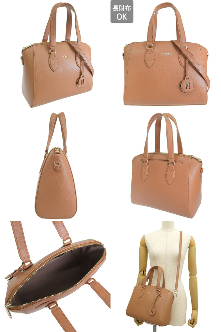 【未使用保管品】☆袋付き☆FURLA MINERVA サッチェル 2way A4 FURLA] サッチェル MINERVA 2WAY (FURLA/ハンドバッグ) 82955955
