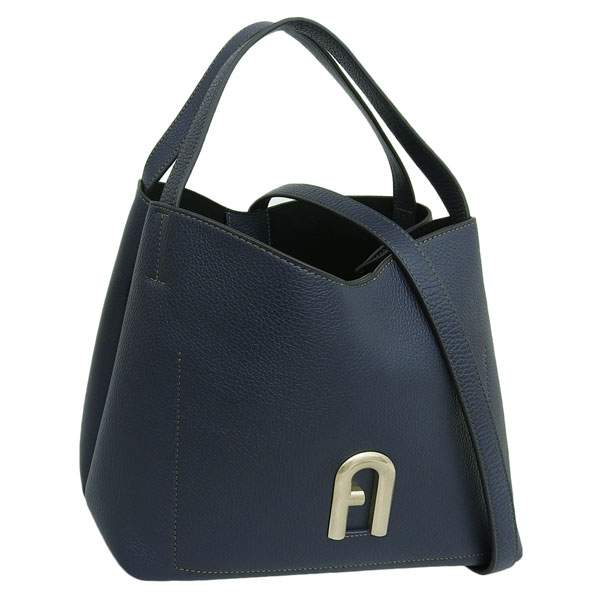 フルラ バッグ レディース ショルダーバッグ 2way 斜めがけ ハンドバッグ アウトレット レザー ネイビー プリムラ PRIMULA S HOBO BAG WB00507HSF0002676S FURLA