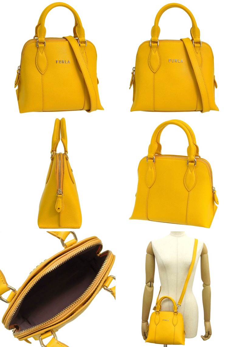 【新品】ラメショルダー付Furla VITTORIAミニ バッグ FURLA】VITTORIA ミニ ショルダー ハンドバッグ (FURLA