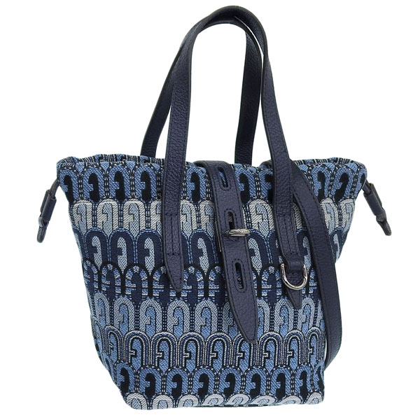 【美品】FURLA ネットトート　マルチ FURLA フルラ ネット トートバッグ ショルダーバッグ M TOTE