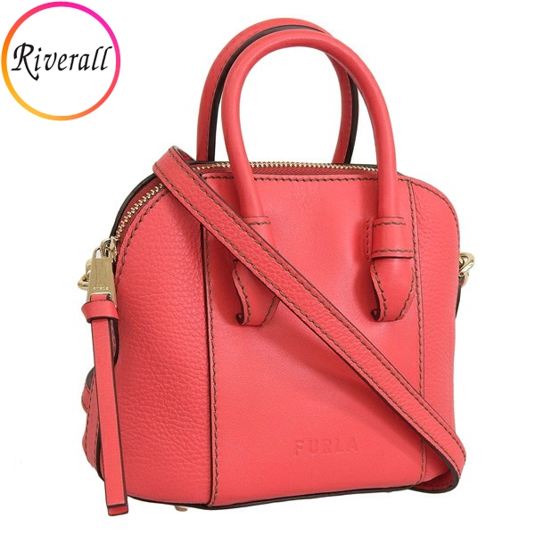 �y���ʌ���Z�[���z�t���� �n���h�o�b�O 2WAY �V�����_�[�o�b�O ���f�B�[�X �A�E�g���b�g ���U�[ ���b�h FURLA MIASTELLA DOME MINI WB00668BX00531265S