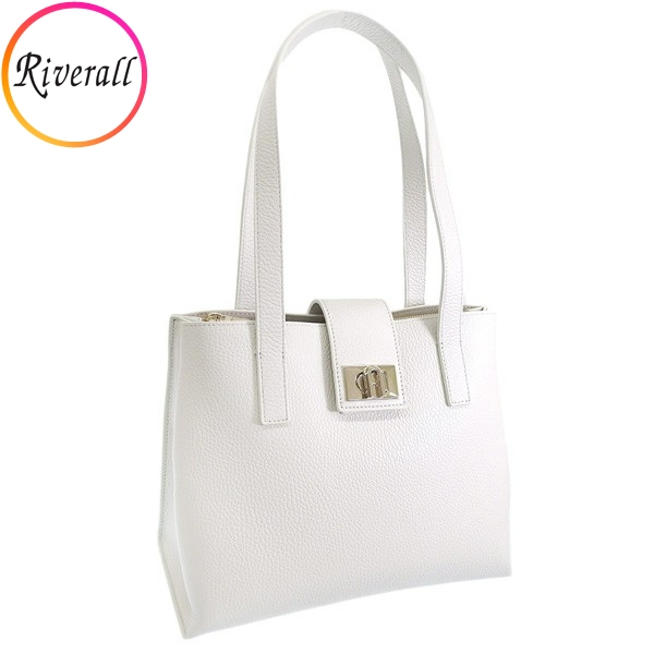 フルラ バッグ レディース トートバッグ レザー ホワイト 1927 M TOTE 28 SOFT WB01098HSF0001704S FURLA :wb01098hsf0001704s:Riverall(リヴェラール)