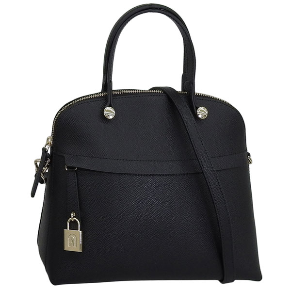 フルラ バッグ レディース 2WAY トートバッグ ショルダーバッグ アウトレット ブラック FURLA CLASSIC M DOME BAG  WB01285BX0306O6000