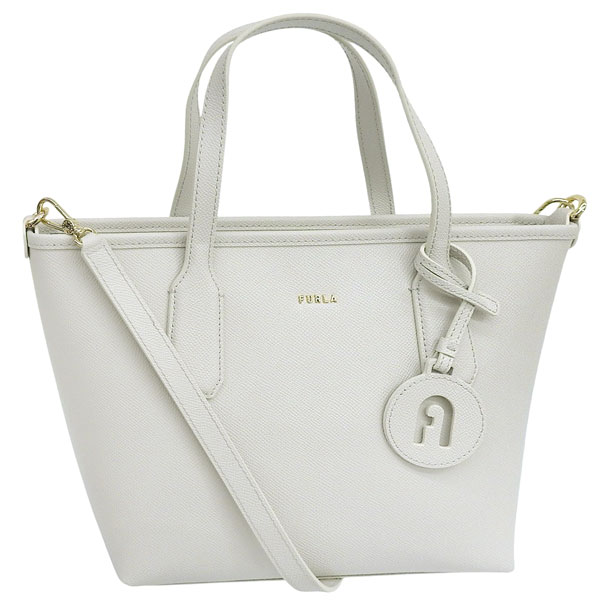 フルラ バッグ レディース 2WAY トートバッグ アウトレット レザー ホワイト CLASSIC S TOTE BAG WB01630BX03061704S FURLA