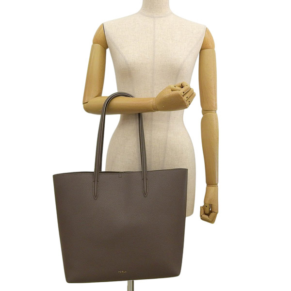 FURLA トートバッグ A4 レザー グレー 大容量 ユニセックス 2490 FURLA（フルラ） バッグ レディース トートバッグ アウトレット レザー