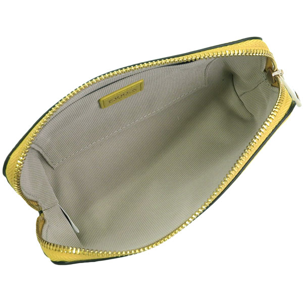 フルラ コスメポーチ 化粧ポーチ レディース 2個セット アウトレット レザー イエロー ベージュ カメリア M COSMETIC CASE SET WE00453ARE0002658S FURLA | FURLA | 02