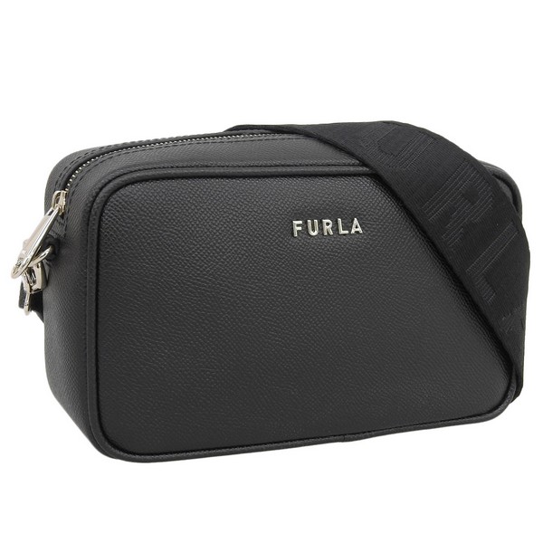 フルラ バッグ レディース ショルダーバッグ アウトレット レザー ブラック FURLA CLASSIC CROSSBODY MINI BAG  WE00600BX2827O6000