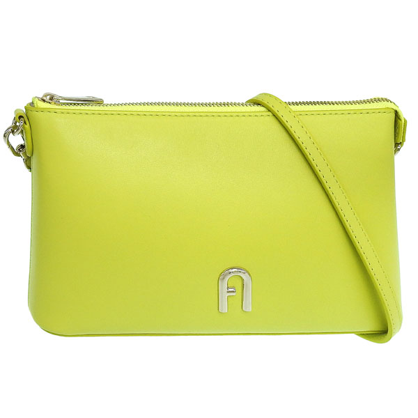 フルラ バッグ レディース ショルダーバッグ アウトレット レザー イエロー ディアマンテ DIAMANTE XL MINI BAG WE00615AX07333108S FURLA