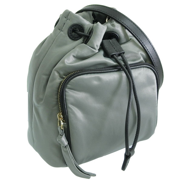 フルラ バッグ レディース ショルダーバッグ 巾着バッグ アウトレット グレー GAIA MINI SOFT DRAWSTRING BAG TESSUTO NYLON WE00653BX3172AG700 FURLA