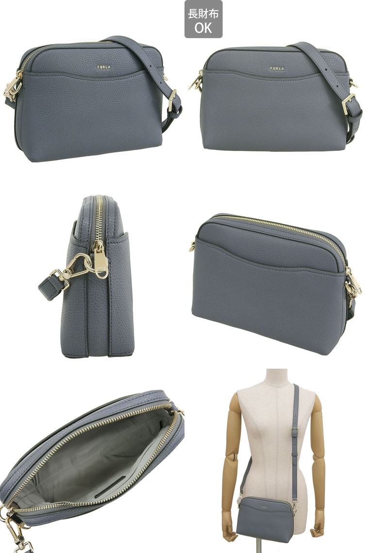 ショルダーバッグ・ポシェット FURLA Women Bags WE00662 BX310455000 Grey FURLA フルラ バッグ レディース ショルダーバッグ 2way 斜