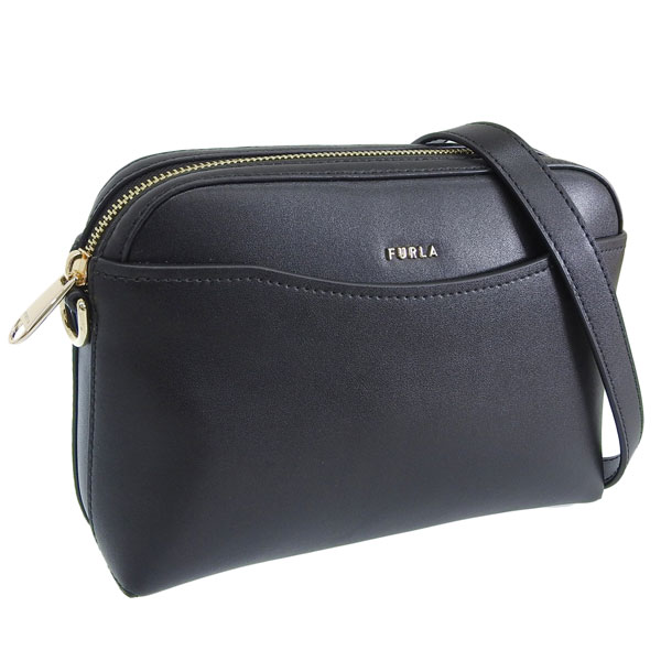フルラ バッグ レディース ショルダーバッグ アウトレット ブラック GEA CROSSBODY XL POUCH VITELLO SIDNE WE00670BX3104O6000 FURLA