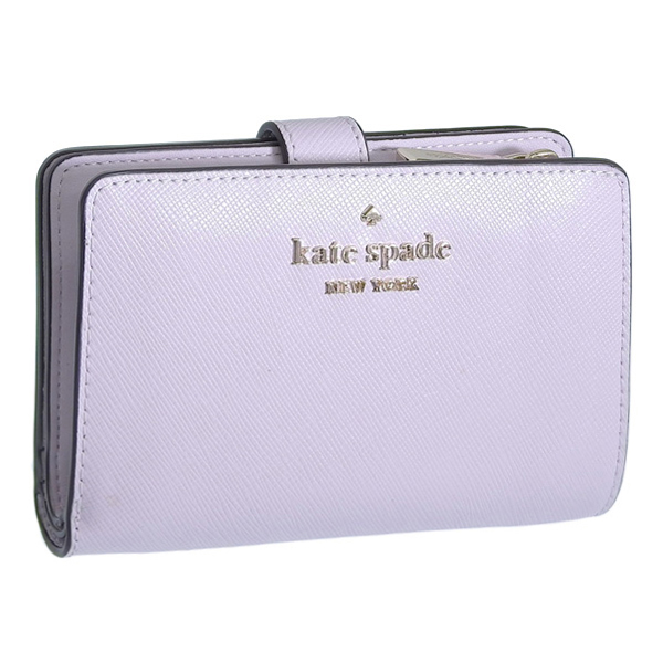 ケイトスペード 財布 レディース 二つ折り財布 アウトレット レザー ライラックムーン STACI WLR00128-501 KATE SPADE