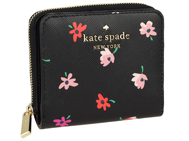 ケイトスペード KATE SPADE 財布 折財布 二つ折り 花柄 