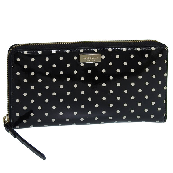 ケイトスペード 財布 レディース 長財布 アウトレット レザー ブラックマルチ CAMDEN AVENUE NEDA WLRU2035-091 KATE SPADE