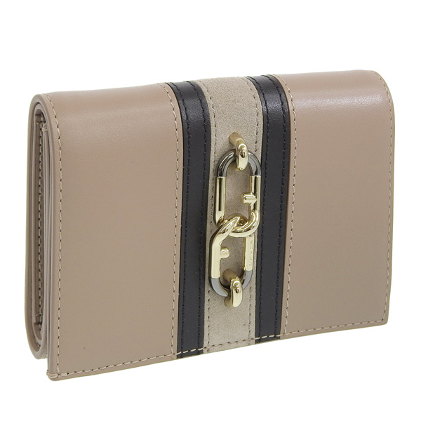 フルラ 財布 三つ折り レディース 折財布 シレナ コンパクトウォレット レザー ベージュ FURLA SIRENA M COMPACT WALLET