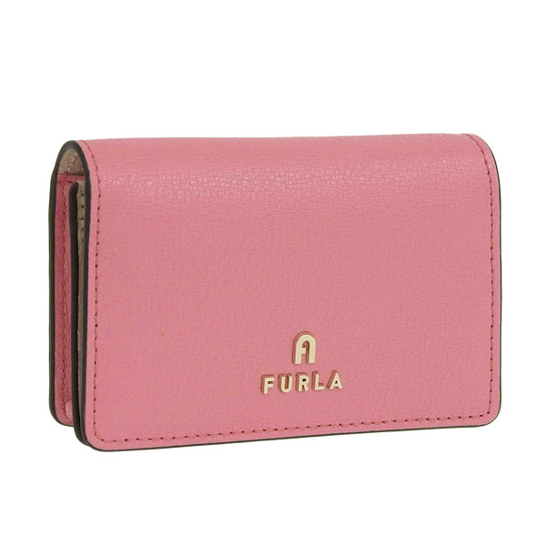 フルラ FURLA MAGNOLIA BUSINESS CARD CASE カードケース 名刺入れ レザー ピンク レディース wp00195ax0732｜riverall