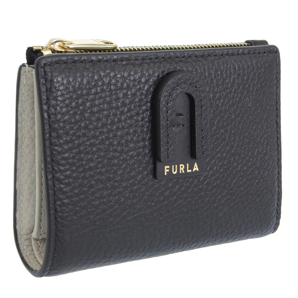 レア★【新品未使用】FURLA フルラ DAFNEブラック 黒 名刺入れ レザー 新品未使用】FURLA フルラ ブラック 黒 名刺入れ レザー カード