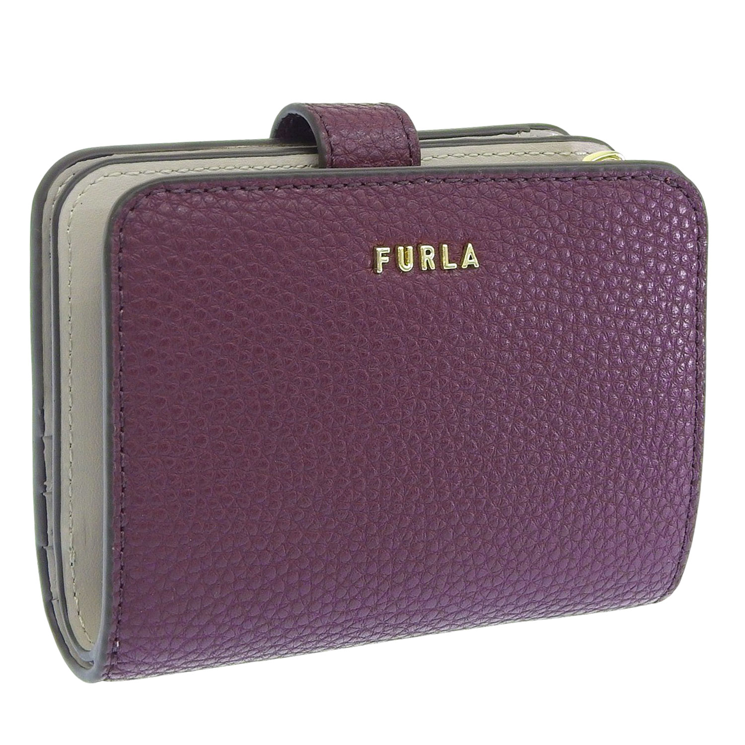 フルラ 財布 レディース 2つ折り 折財布 コンパクト アウトレット レザー パープル RITZY S COMPACT WALLET WP00260BX36324467S FURLA