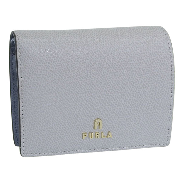 フルラ 財布 レディース 2つ折り 折財布 コンパクト レザー グレー FURLA CAMELIA S COMPACT WALLET BIFOLD COIN WP00304ARE0004351S