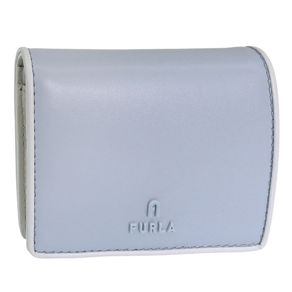 フルラ 財布 レディース 二つ折り財布 アウトレット レザー ブルーマルチ カメリア FURLA CAMELIA S COMPACT WALLET BIFOLD COIN WP00304BX09173163S