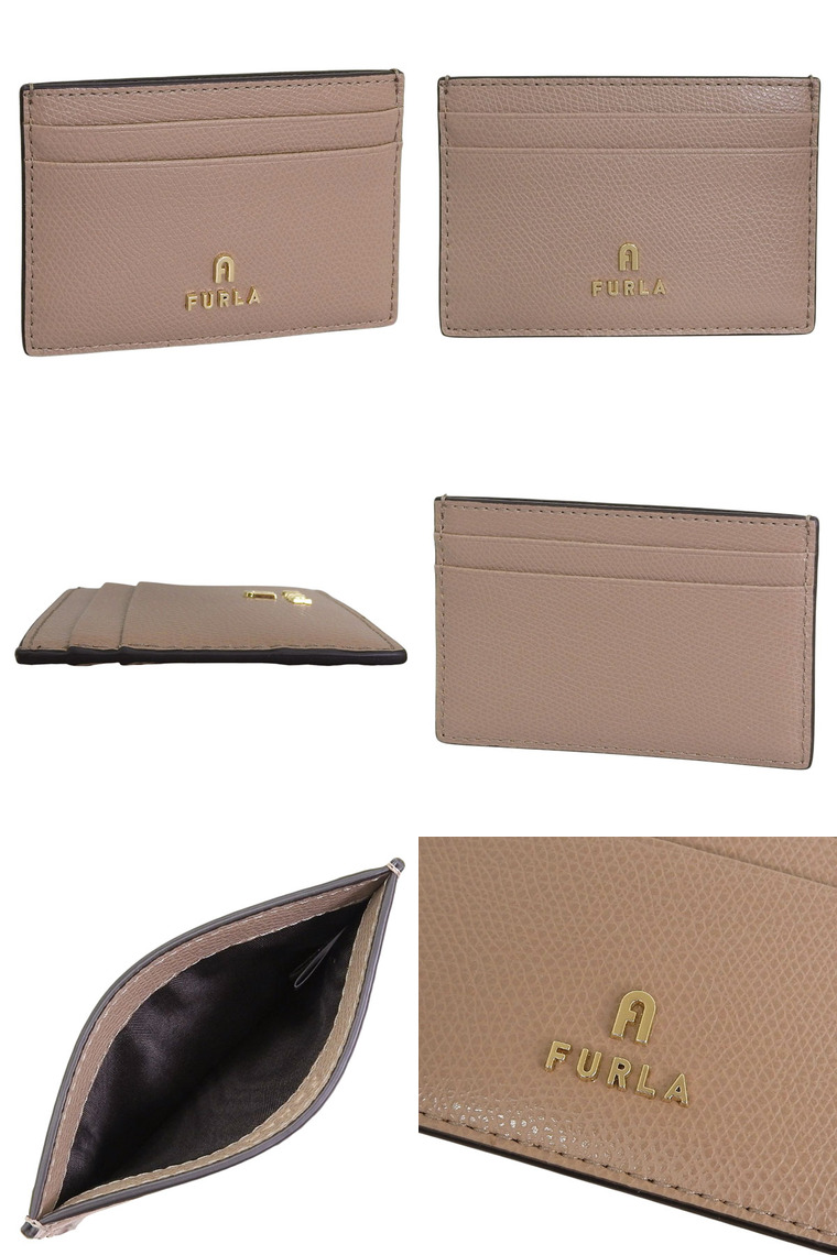 FURLA（フルラ） カードケース レディース レザー ベージュ FURLA