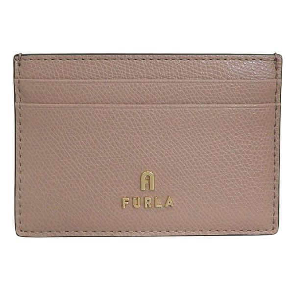 未使用品 現行 FURLA CAMELIA カードケース S ベージュ FURLA（フルラ） カードケース レディース レザー ベージュ FURLA