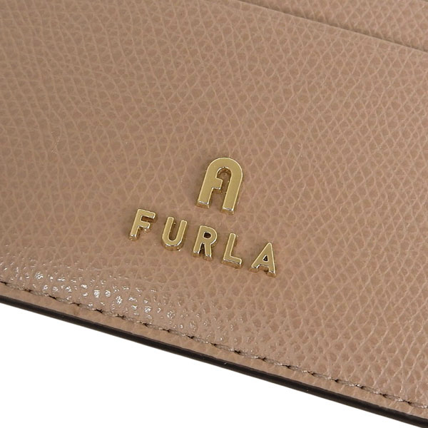FURLA（フルラ） カードケース レディース レザー ベージュ FURLA