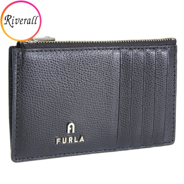 フルラ 小物 レディース カードケース コインケース 小銭入れ レザー ブラック カメリア CAMELIA M ZIPPED CARD CASE WP00310ARE000O6000 FURLA :wp00310are000o6000:Riverall(リヴェラール)