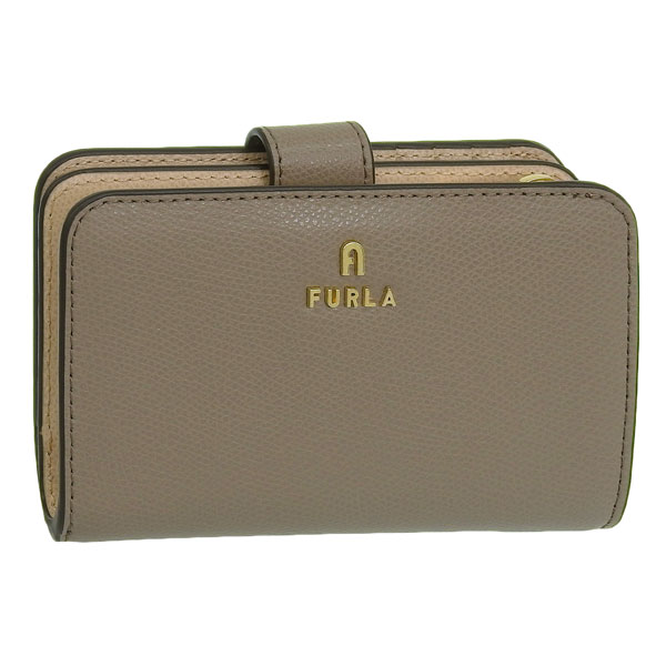 フルラ 財布 レディース 2つ折り 折財布 コンパクト レザー グレー カメリア FURLA CAMELIA M COMPACT WALLET WP00314ARE0003787S