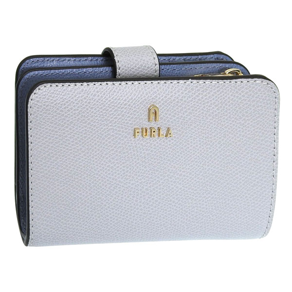 フルラ 財布 レディース 2つ折り 折財布 コンパクト レザー グレー カメリア FURLA CAMELIA M COMPACT WALLET WP00314ARE0004351S