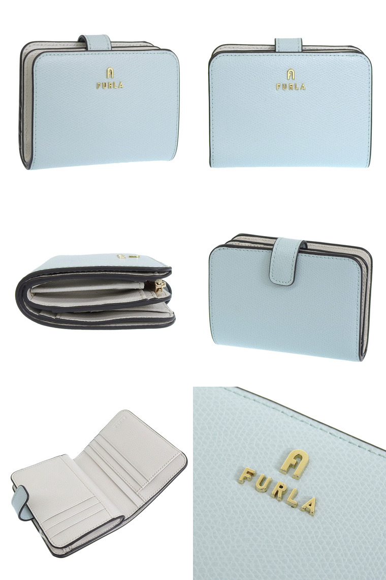 フルラ 財布 レディース 二つ折り 折財布 レザー カメリア FURLA CAMELIA S COMPACT WALLET WP00315