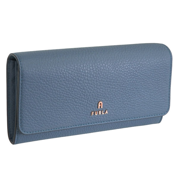 フルラ 財布 レディース 長財布 アウトレット レザー ブルー カメリア CAMELIA CONTINENTAL WALLET WP00317HSF0001685S FURLA