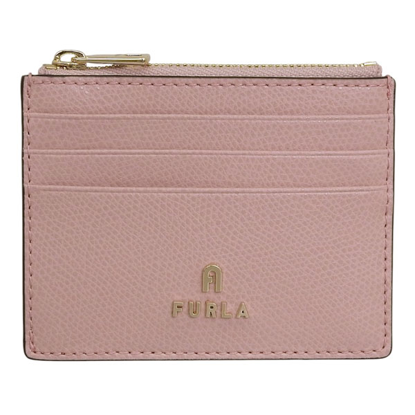 FURLA（フルラ）L字ファスナーケース ピンク カードケース 財布 フルラ カードケース コインケース レディース レザー ピンク FURLA