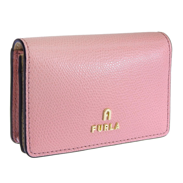 フルラ 名刺入れ レディース カードケース レザー ピンク カメリア FURLA CAMELIA BUSINESS CARD CASE WP00408ARE0002715S