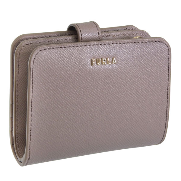 フルラ 財布 レディース 2つ折り 折財布 コンパクト アウトレット グレージュ CLASSIC S COMPACT WALLET VITELLO ANDROMEDA WP00443BX03062572S FURLA