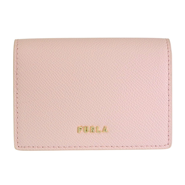 【FURLA】フルラ　名刺入れ カードケース ピンク 超美品❣️ FURLA（フルラ） 名刺入れ レディース カードケース アウトレット