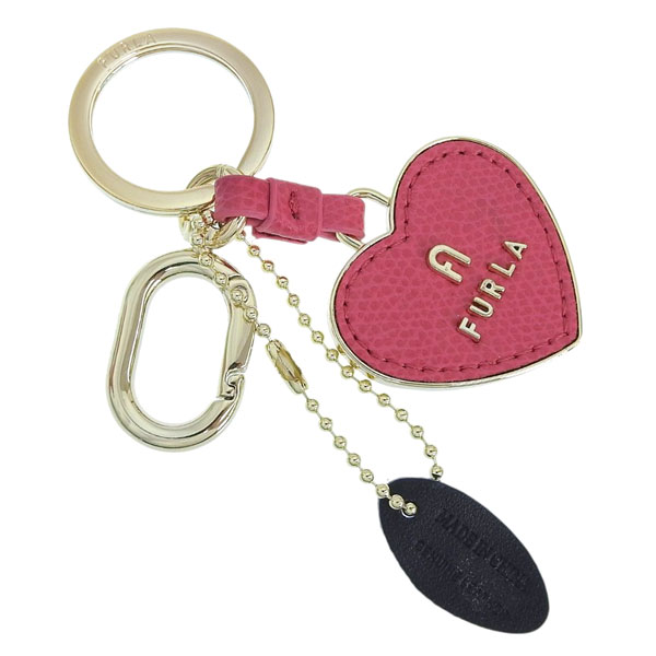 FURLA（フルラ） キーリング キーホルダー チャーム レディース レザー