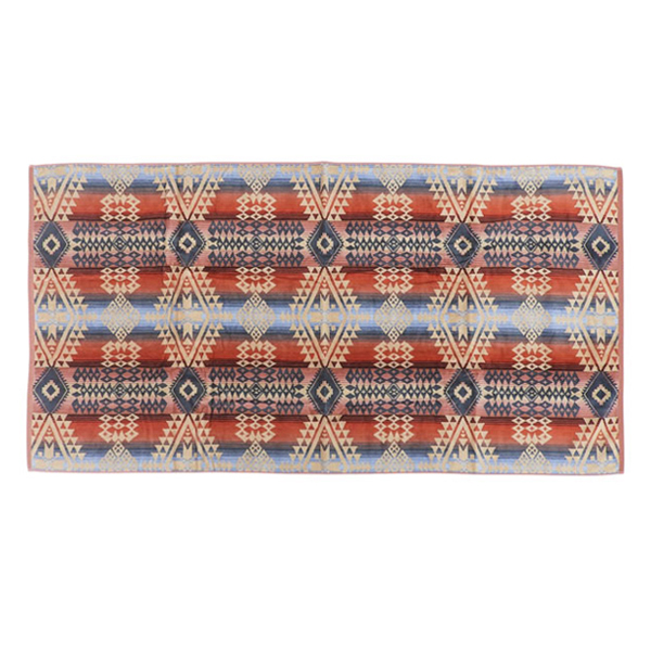 ペンドルトン アウトドア メンズ レディース ビーチタオル 76.2147CM コットン レッドマルチ CANYONLANDS JACQUARD BATH TOWEL XB218 53606SKY PENDLETON