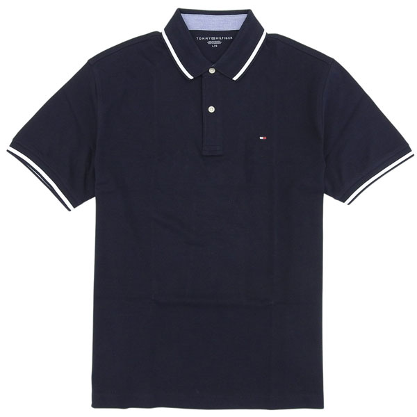 トミー・ヒルフィガー(Tommy Hilfiger) 半ソデ メンズポロシャツ