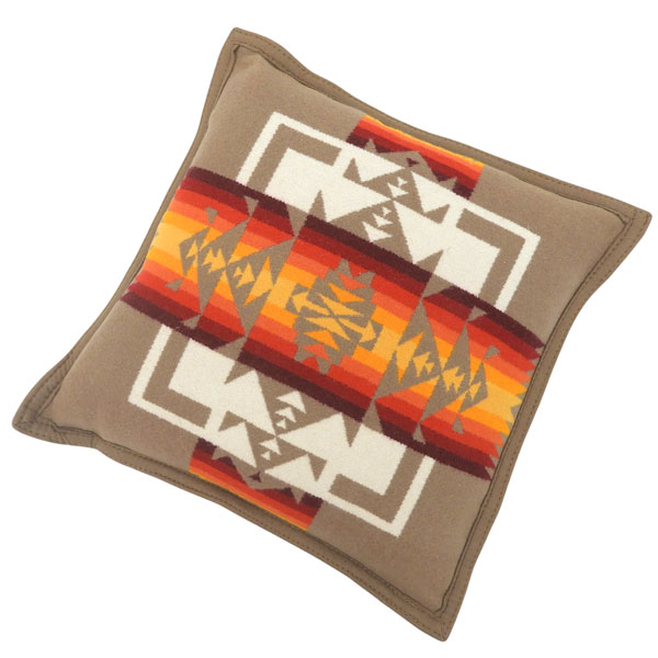 �y���h���g�� �A�E�g�h�A �����Y ���f�B�[�X �N�b�V���� 40.640.6cm �E�[�� �R�b�g�� �J�[�L�}���` CHEF JOSEPH PILLOW XP573 51114KHAKI PENDLETON