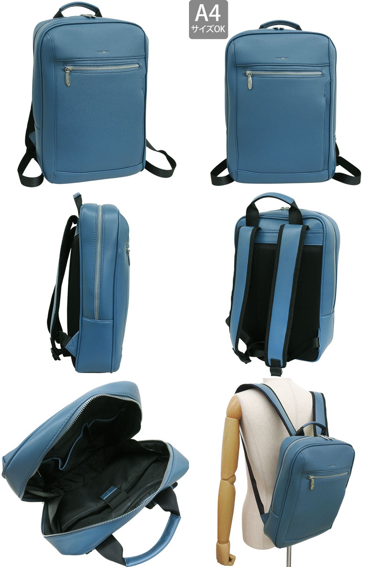 リンレ バッグ メンズ リュック リュックサック バックパック ビジネス YH 012 RINRE D.KELLY A4対応 | RINRE | 04