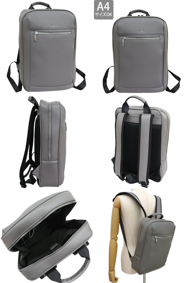 リンレ バッグ メンズ リュック リュックサック バックパック ビジネス YH 012 RINRE D.KELLY A4対応 | RINRE | 05