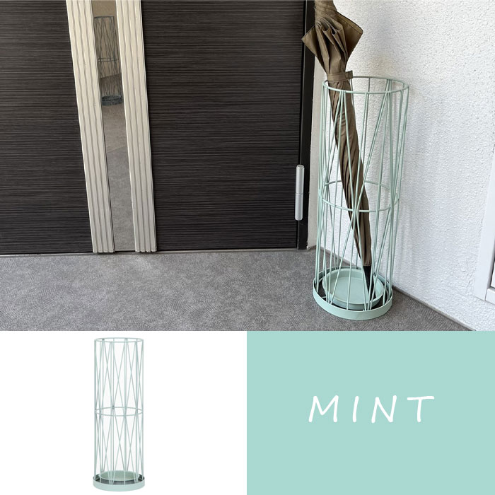 傘立て アイアン アンブレラスタンド ラウンド 傘 丸型 玄関収納 傘