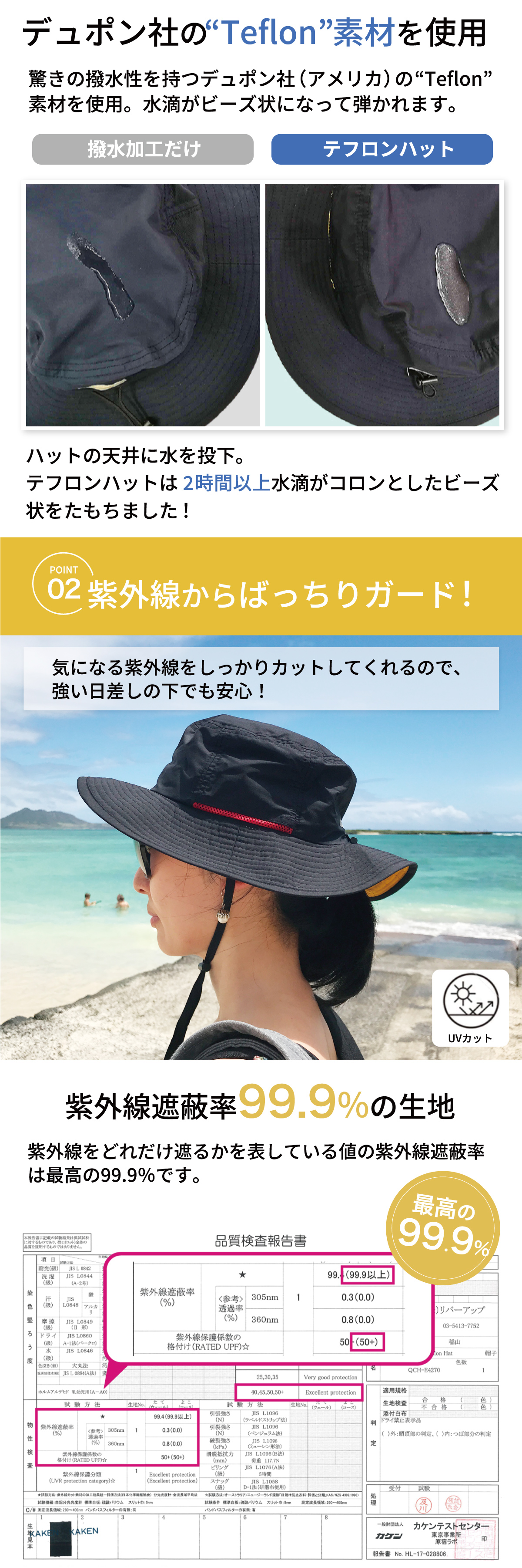 紫外線保護