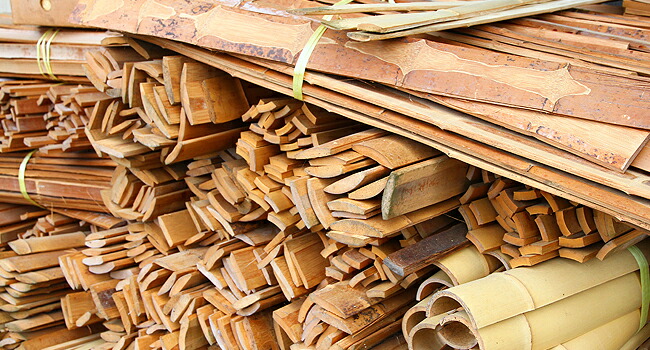 軽くてしなやかな孟宗竹