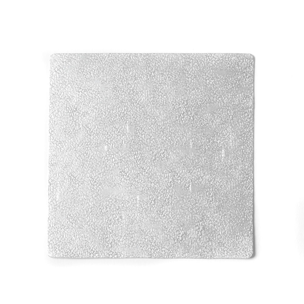 錫紙 すずがみ 皿 | 鎚起24cm×24cm | シマタニ昇龍工房 | 錫 錫器 曲がる食器 小物入れ おしゃれ 銀色 日本製 富山県 ギフト プレゼント 爆買_1