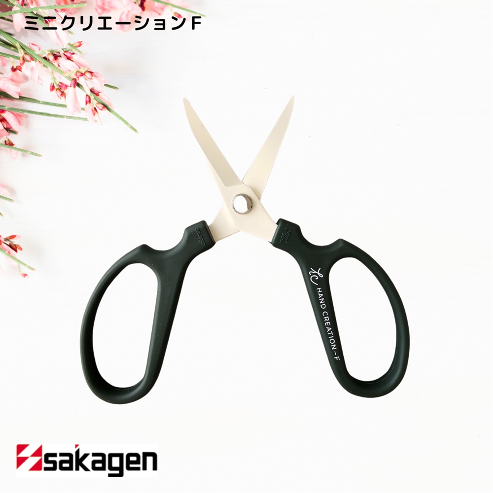 剪定ばさみ 生花 ハサミ | ミニクリエーションFレッド箱入 坂源