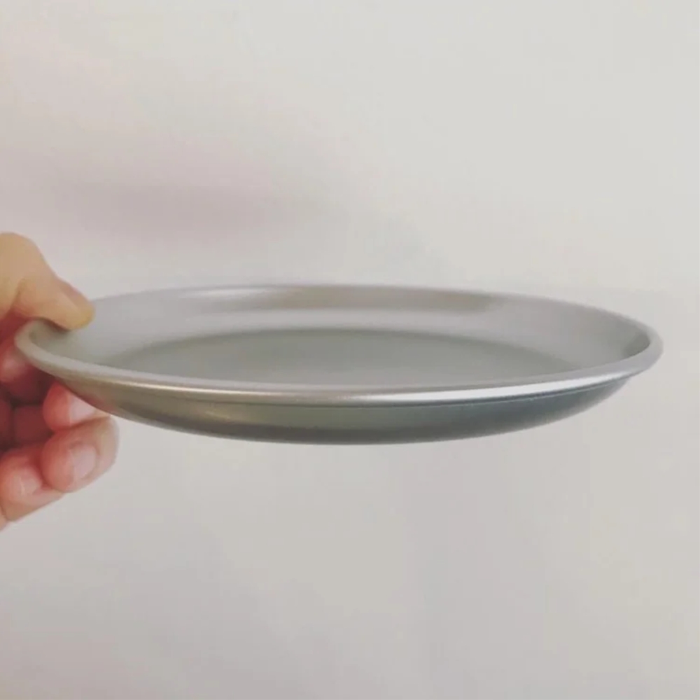 丸皿 アルミ プレート | ダイヤ印 アルミ製 東大阪 13cm 15cm 18cm 直