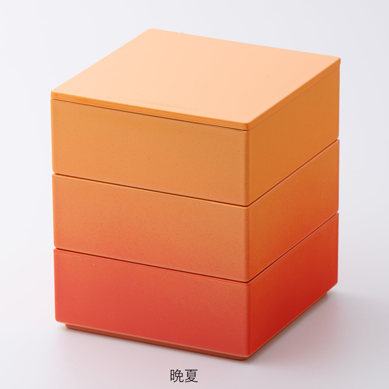 重箱 iroikoi 3.0三段重 鶴仙渓 晩夏 雪景色 お弁当箱 ランチボックス